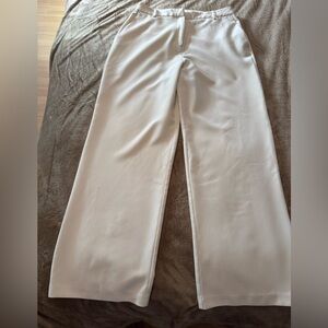 Joie Cream Wide Leg Pants